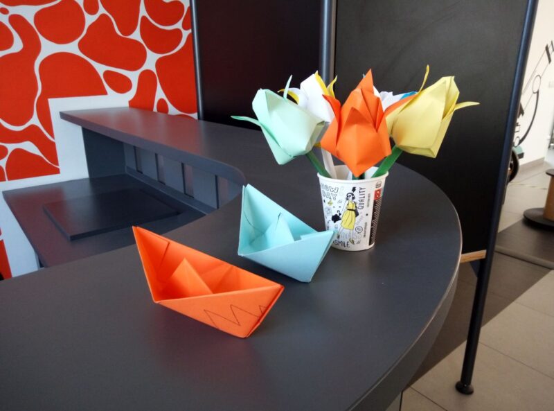 Warsztaty na majsterni - origami