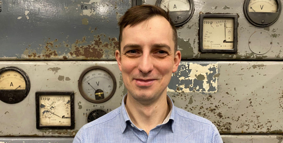 Adam Grzegorzek - nowy zastępca dyrektora Zabytkowej Kopalni Ignacy